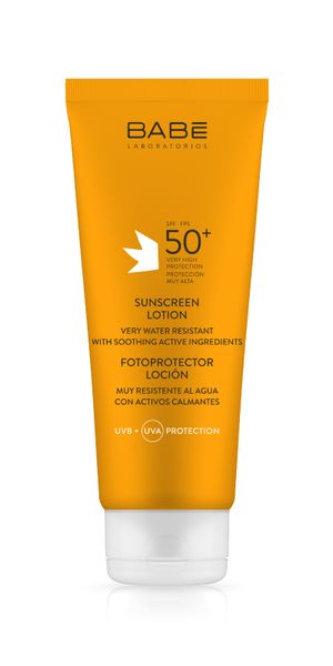 Balsam przeciwsłoneczny o bardzo wysokim stopniu ochrony SPF 50+ i łagodzących składnikach aktywnych, 200 ml